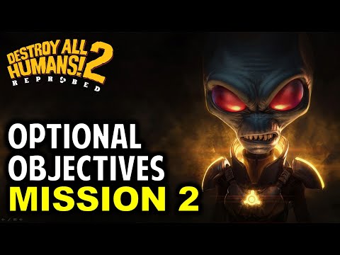 Use Free Love to start Party & Kill KGB Agents With Their Grenades | Destroy All Humans 2 Reprobed