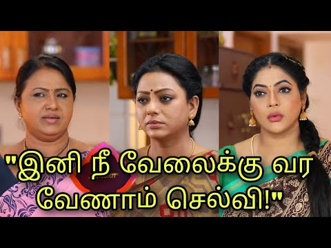 Baakiyalakshmi Promo big shocking twist - 9th June 2023 today episode preview