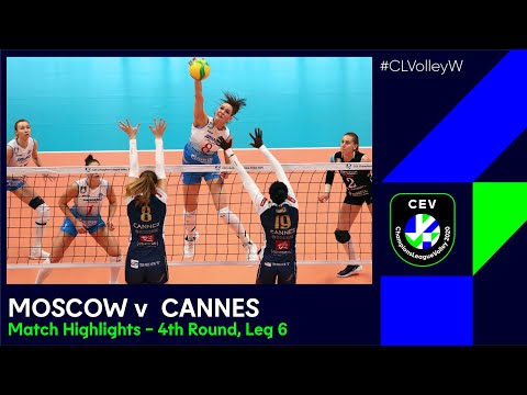 #CLVolleyW | Dinamo MOSCOW vs RC CANNES - Match Highlights