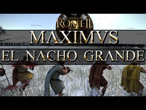Total War  Rome II Barbarian Brawl Tournament Game 1, 2 and 3 - Maximus vs [AVA] El Nacho Grande