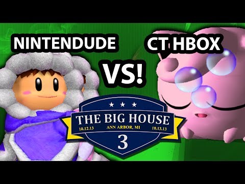 The Big House 3 - Nintendude (Ice Climbers) Vs. Hungrybox (Jigglypuff) - Winners Quarters - SSBM