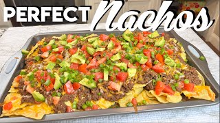 How to make the best loaded nachos |  Beef Nachos Recipe From the Good place | Mexican Street Nachos