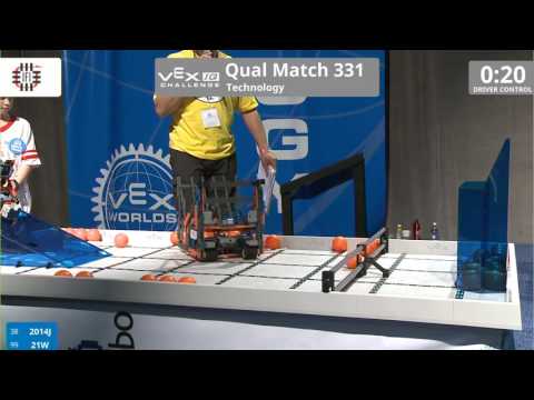 VEX Worlds 2016 - VEXIQ Elementary School - Technology - Qual 331 (2014J 21W) 96