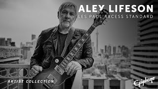 Video thumbnail for Epiphone | The Alex Lifeson Les Paul Standard Axcess by Gibson TV