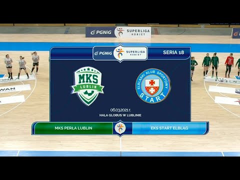 18. seria MKS Perła Lublin - EKS Start Elbląg [skrót]