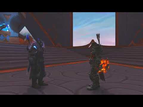 The Fate of the Scourge Cinematic | 9.2.5 Darion Mograine and Bolvar Conversation