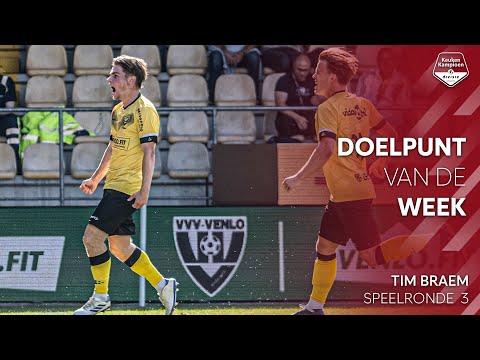 Doelpunt van de Week 3: Tim Braem
