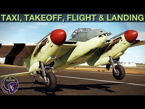 Mosquito FB MkVI: Taxi, Takeoff, Flight & Landing Tutorial | DCS WORLD