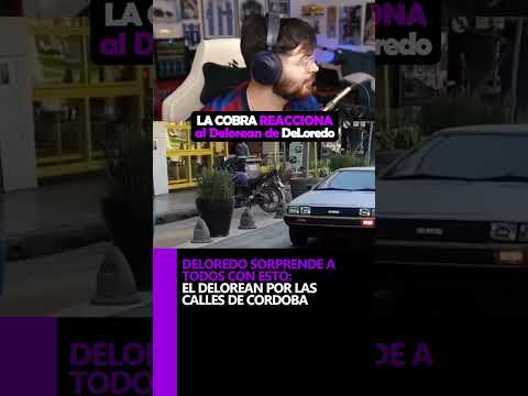 DeLoredo exploto las calles de CORDOBA CON SU DELOREAN #todosporcordoba #cordoba #cba