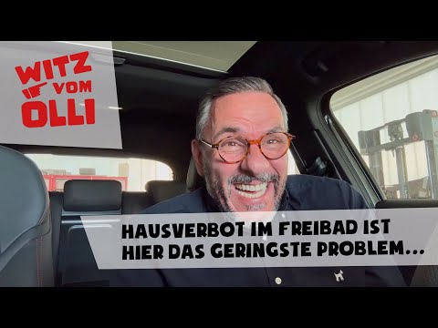 Hausverbot im Freibad? Könnte schlimmer sein... :D | Witz vom Olli - 90/25