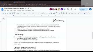 OWASP Global Board of Directors Meeting - April 2025
