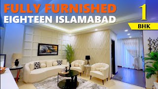 EIGHTEEN ISLAMABAD 1 BHK Flat | Fully Furnished Luxury Studio Apartment for Sale in Islamabad
