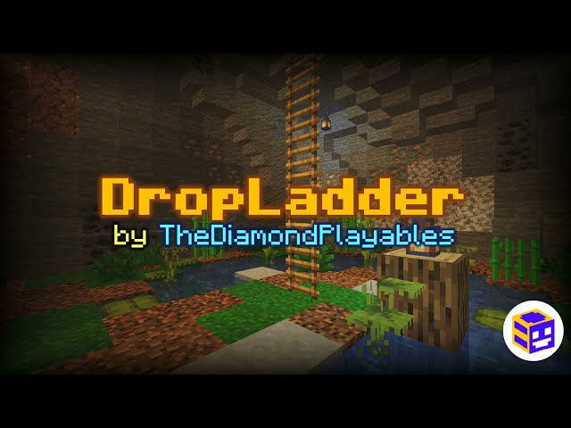 Easy Rope Ladders! (DropLadder [1.21x]) Minecraft Data Pack