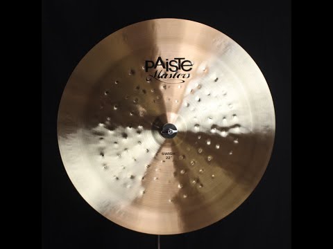 Paiste 22" Masters Swish - 1989g (video demo) image 2