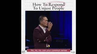 How To Respond To Unjust People - Peter Tanchi - Legit Snippets