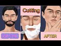 ASMR Animasi Cukur Kumis Dan Janggut Asmr