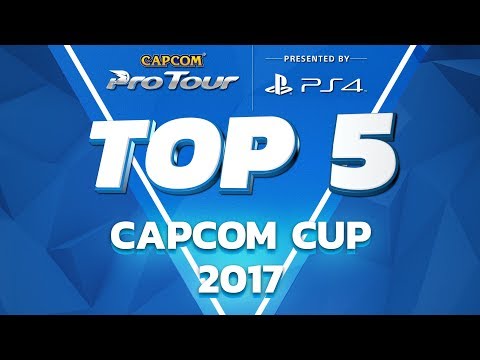 SFV: TOP 5 MOMENTS - CAPCOM CUP 2017 - CPT 2017