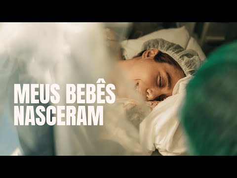 MEUS BEBÊS NASCERAM!! 🥹💙🩷