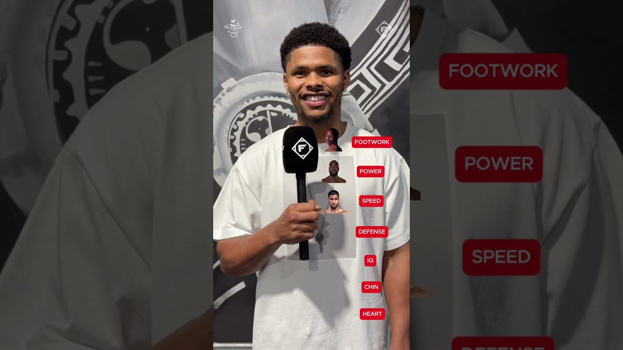 Shakur Stevenson's perfect fighter would be UNSTOPPABLE 😤