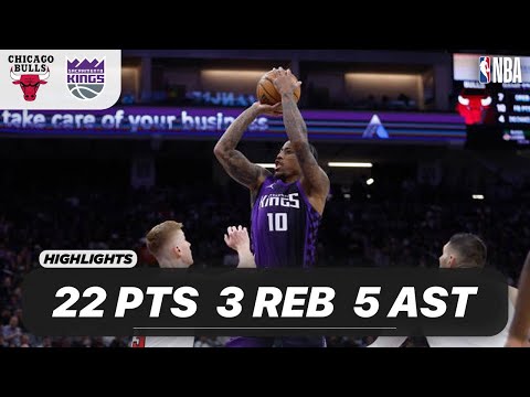 DEMAR DEROZAN vs CHICAGO BULLS | 22 PTS - 3 REB - 5 AST - 1 STL | 03-21-2025 Highlights