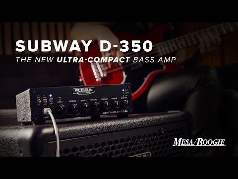 Mesa/Boogie Subway D-350 Ultra-compact 350-watt Bass Head image 7