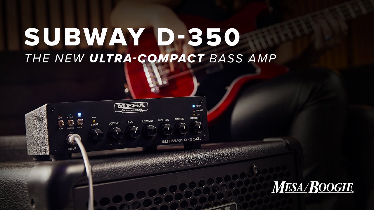Mesa Boogie Subway D-350 Class D Bass Amp Head