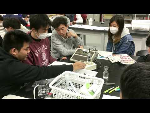 学科ニュース014 地域創成フィールド実習（一）（水質測定）
