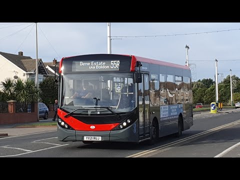 BRAND NEW BUS THRASH: Route 136 | YX21RUJ - Gateshead Central: ADL E20D/ADL Enviro 200MMC