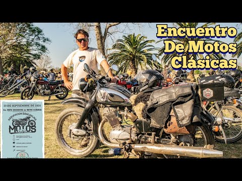 8⁰ MOTO ENCUENTRO DE MOTOS CLÁSICAS EN SAN CARLOS CENTRO SANTA FE🏍Viajamos con la Morocha 250 km...!