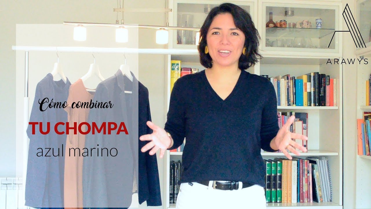 Jersey azul marino #4: Ideas para combinar tu jersey azul marino y destacar tu look