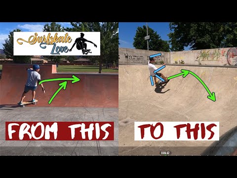 Frontside Bowl Flow Tutorial | Analyzing "SurfskateLove" 's Bowl Skating @SurfskateLove