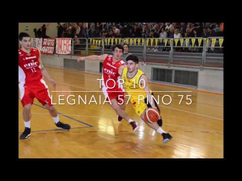 Serie C Gold ('17/'18) | Top 10 Plays | Olimpia Legnaia - Pino Dragons 57 - 75