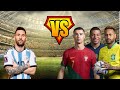Messi VS Neymar Mbappe Ronaldo Footballer Comparisons🔥⚽