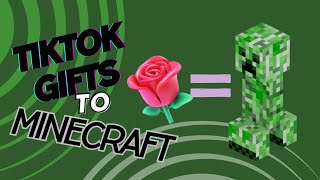 TIKTOK GIFT to MINECRAFT || TUTORIAL [TAGALOG] #tiktok #minecraft #gift