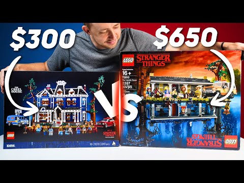 LEGO Creel House VS The Upside Down — Which One Rules Hawkins?