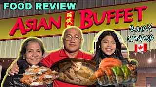 FOOD REVIEW: ASIAN BUFFET CALGARY ALBERTA CANADA || PINOY MUKBANG || PINOY OFW