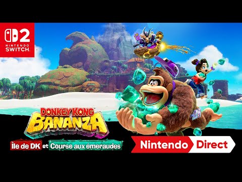 Donkey Kong Bananza : Île de DK et Course aux émeraudes – Disponible ! (Nintendo Switch 2)