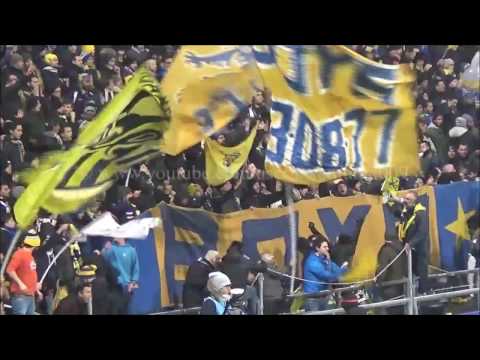 AC Reggiana-Parma FC 2016/2017 (Tifo Teste Quadre,Gruppo Vandelli,Boys Parma)