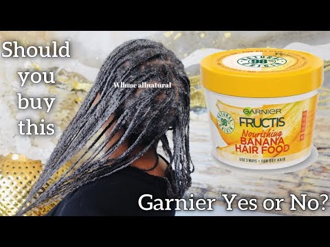 Garnier Fructis Nourishing Banana Hair food Review! My honest Review. Did Garnier deliver?