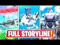 *NEW* FULL SEASON 9 *STORYLINE* IN FORTNITE SO FAR! POLAR PEAK MONSTER, ROBOT HEAD AND COUNTDOWN!