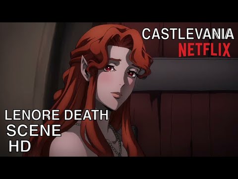 CastleVania Season 4 Episode 10 "Lenore's Death" Scene