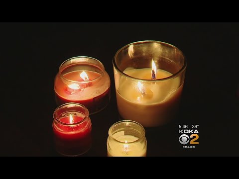 Part of a video titled Experts Warn Against Using Water To Douse Candle Fires - YouTube