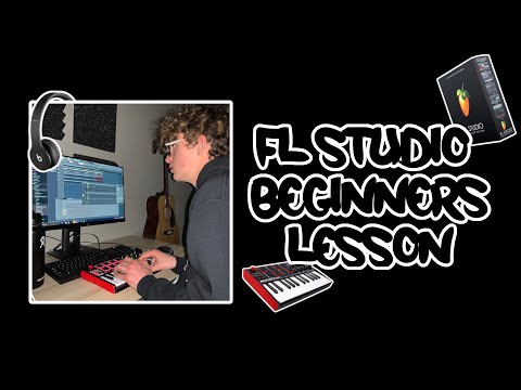 FL Studio Easy BEGINNER Tutorial (Make Your First Beat)