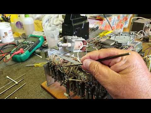 Gottlieb Pinball Trip Bank Servicing and Adjustment