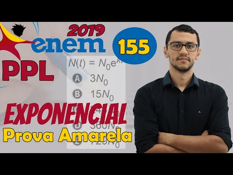 ENEM PPL 2019   Questão 155 Matemática   Função Exponencial