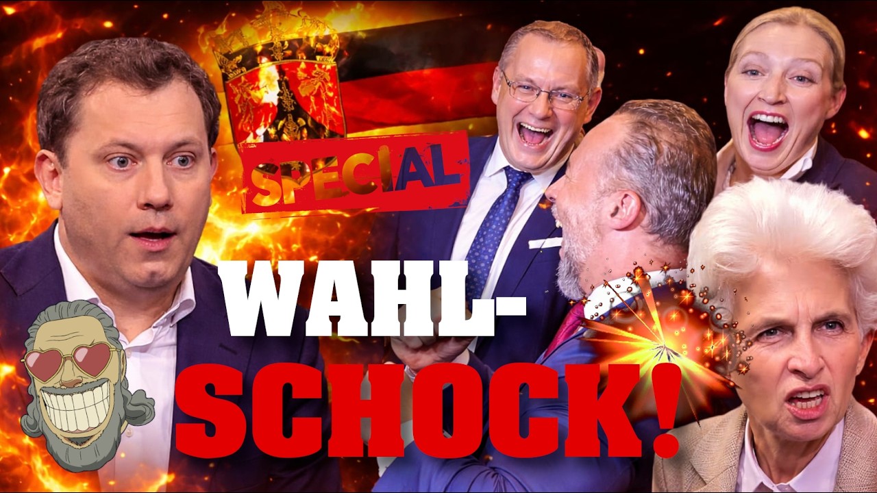 BEST OF Landtagswahl –  Emotionen, Aussetzer und IMPRESSIONEN! Der Tag danach 💥⚡️ #PolitSatire