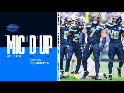 Best Mic'd Up Moments From The Seahawks' 2025 Regular Season | Seattle Seahawks