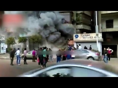 Eerste beelden aanslag Caïro