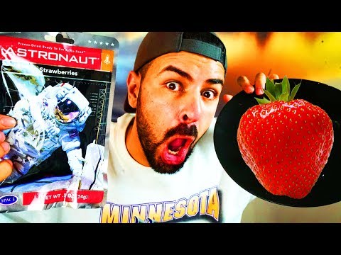 ASTRONAUTEN ESSEN vs ECHTES ESSEN!!!