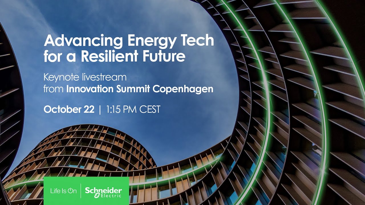 Innovation Summit Copenhagen 2025: Global Keynote | Schneider Electric